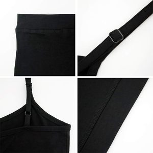 Top Corto de Punto Elástico Acordonado para Mujer, Estilo Informal para Oficina, Sin Mangas, Ligero, para Uso Diario en Verano - Product Image 4