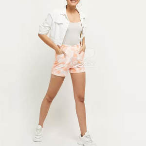 Pantalones cortos de moda para mujer personalizados 2025, pantalones cortos de algodón de Color personalizados para mujer, pantalones cortos transpirables - Product Image 2