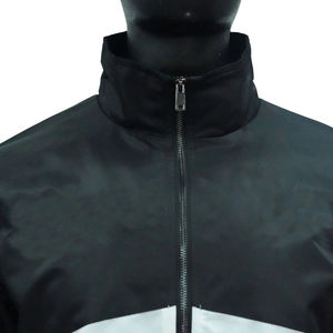 Coupe-vent en polyester avec fermeture éclair, survêtements d'entraînement pour hommes, coupe slim unisexe, dernière conception, vente en gros - Product Image 6