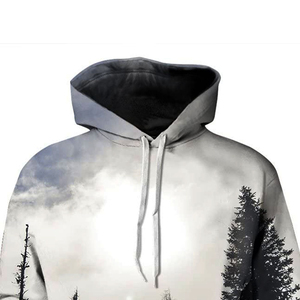 Sweat à capuche à sublimation entièrement personnalisé pour hommes Top Design coupe-vent respirant anti-empilage Sweats à capuche à sublimation au prix de gros - Product Image 6