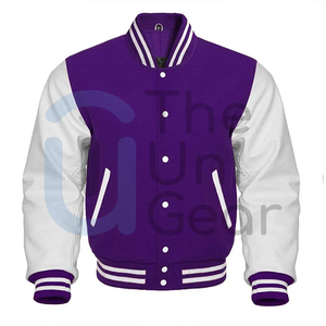 Wholesale College <b>Baseball</b> <b>Jacket</b> <b>Men</b> Custom <b>Men's</b> Letterman <b>Jackets</b> Premium Quality High Street Front Casual Wear Varsity Stand - Product Image 4