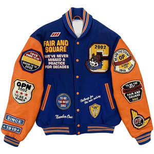 แจ็คเก็ตเบสบอลผ้าซาตินสไตล์เรโทร แจ็คเก็ตบาสเก็ตบอล ด้านหน้า 8 #   กลับไป 24 #   เสื้อแจ็คเก็ตผู้ชายแบบสปอร์ตสำหรับนักศึกษา  สีสั่งทำได้ - Product Image 3