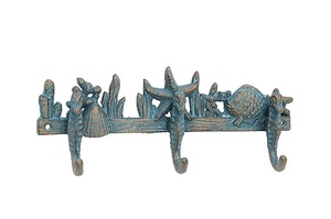 Ganchos de pared decorativos antiguos hechos a mano de cola de pez, nueva utilidad, producto de ganchos de pared de Metal superventas de muy alta calidad - Product Image 3