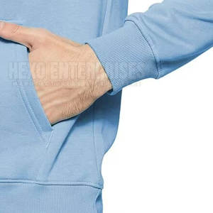 Sweats à capuche légers de haute qualité pour hommes Design personnalisé 100% col à capuche en polyester coton avec motif solide - Product Image 3