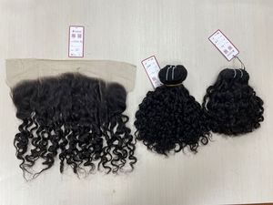 Precio al por mayor Virgin Remy Russian Hair Machine Paquete de trama doble Cutícula alineada Lista para enviar con FEDEX UPS DHL - Product Image 4