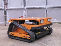 Mesin Pemotong Rumput Robot Tenaga Kuat Versi Terbaru, Mesin Pemotong Rumput Otomatis dengan Lebar Pemotongan yang Dapat Disesuaikan, Mesin Pemotong Rumput Beroda Karet