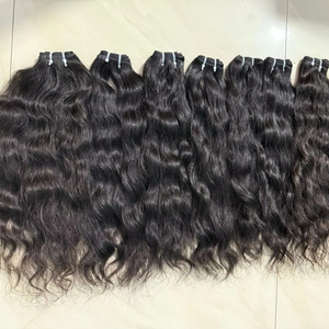 MEILLEURS PAQUETS DE CHEVEUX HUMAINS NATURELS VENTE D'USINE DIRECTE DE L'INDE - Product Image 1