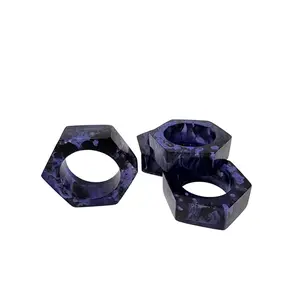 Premium Kwaliteit Goedkope Prijs Hars Servet Ring Gesp Met Custom Look Ontwerp En Verpakking Servet Ring Houder