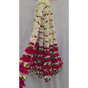 พวงมาลัยดอกไม้ประดิษฐ์ ดอล ลาดี AFF-Garland-6.4 ราคา 1800 บาท/10 ชิ้น {มีสีให้เลือกหลากหลาย} - Product Image 1