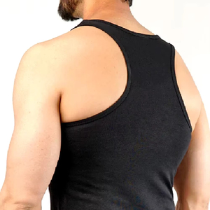 เสื้อกล้ามออกกำลังกายสำหรับผู้ชายระบายอากาศได้ดีไซส์ใหญ่พิเศษเสื้อกล้ามออกกำลังกายสำหรับผู้ชายออกแบบได้ตามต้องการ - Product Image 3