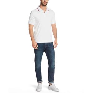 Polo en coton et polyester à manches courtes T-shirt polo décontracté pour hommes, coupe ajustée, sport golf - Product Image 6