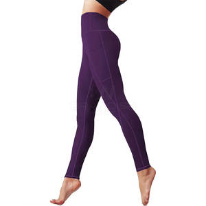 กางเกงโยคะผู้หญิง ระบายอากาศได้ดี สวมใส่สบาย เอวยืดหยุ่น น้ำหนักเบา เหมาะสำหรับใส่ลำลอง มีบริการ OEM หลายสี - Product Image 6