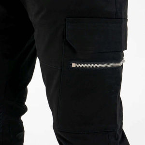 กางเกงคาร์โก้ผู้ชายแนวยุทธวิธีตามสั่งกางเกงหลายกระเป๋าทนทานชุดใส่ทำงานกลางแจ้งชุดใส่ทำงานผ้าฝ้ายระบายอากาศแบบลำลอง - Product Image 3