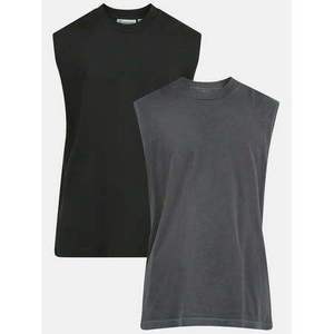 Débardeur le plus vendu Meilleur fournisseur Débardeur homme Manches courtes Col rond Coupe confortable - Product Image 1