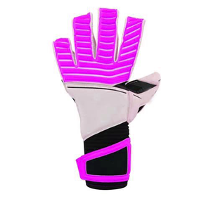 Gants de gardien de but classiques d'entraînement, coupe plate, paume blanche, dos jaune |   Fournisseur de gants d'entraînement - Product Image 3