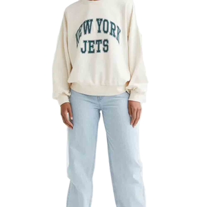 Sudadera con Capucha de Diseño 2025, Venta al por Mayor, Personalizada, de Invierno, Manga Larga, Informal, para Mujer, con Manga Murciélago, Tejida, Ecológica, Transpirable - Product Image 2