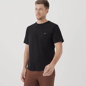 T-shirts durables en polyester de coton pour les hommes T-shirts simples 100% de coton d'impression de bouffée faite sur commande pour les acheteurs en vrac - Product Image 2