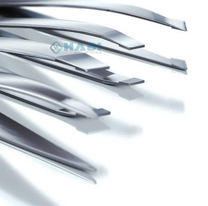 Pince à épiler industrielle professionnelle en acier inoxydable outils d'entretien de beauté incurvés à angle droit pince à cils personnalisée - Product Image 5