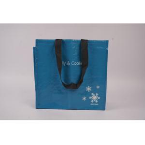 Supplier Lunch Cooler Bag for Food Disposable Thermal Insulated Cooler Bag Grocery Cool Carry Non Woven woven Bulk Supply - Product Image 4