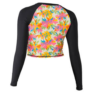 Chemise athlétique à manches longues personnalisée pour femmes, haut de yoga, entraînement à séchage rapide et compression pour la course et le sport - Product Image 3