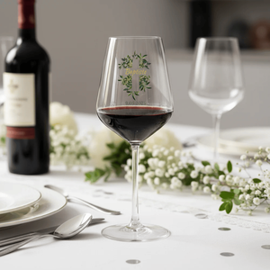 Bicchiere da vino personalizzato in Tritan per Cabernet, design europeo, stampa digitale personalizzata, trasparente, nessun minimo d'ordine, prodotto in Francia - Product Image 4
