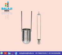 Coupelle d'essai de viscosité portable Zahn de haute qualité, certifiée ASTM D-4212, OEM/ODM, pour le contrôle de la viscosité des peintures indiennes, instruments de mesure de température
