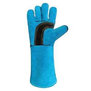 Gants de soudage Fournisseur pakistanais Bon prix Gants de soudage en cuir de sécurité pour les mains pour hommes Fabriqué au Pakistan - Product Image 5