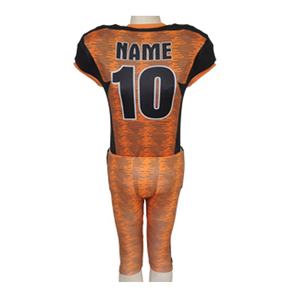 High Quality Custom Made American <b>Football</b> Uniform Sublimation Short Sleeve Anti-UV New Design - Product Image 4
