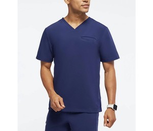 Uniforme de hospital elástico de talla grande personalizado uniformes médicos conjuntos hombres moda Doctor Scrubs uniformes conjuntos enfermera Jogger hombres - Product Image 2