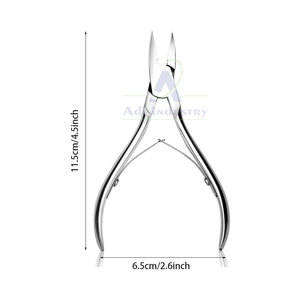Coupe-ongles incurvé en acier inoxydable avec large ouverture de mâchoire Outils professionnels de soin des ongles durables et réutilisables Meilleures ventes - Product Image 3