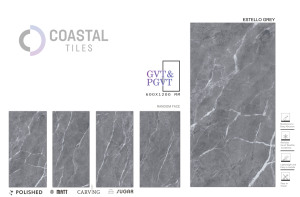 Carreaux de sol en porcelaine de haute qualité brillants 600x1200MM Faron Statuario - Product Image 4