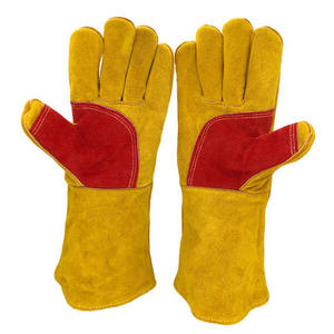 Guantes de trabajo de cuero para invierno, guantes de trabajo con pantalla táctil para construcción de seguridad industrial, nuevo diseño - Product Image 1