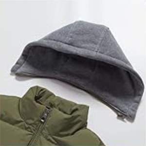 Veste polaire chaude et décontractée pour hommes, veste sans manches de couleur unie légère, veste pour hommes, offre spéciale, OEM - Product Image 5