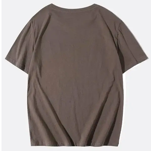 T-shirt 100% coton pour hommes du fabricant 250 Gsm poids lourd motif solide Streetwear sérigraphié vierge avec logo numérique - Product Image 2