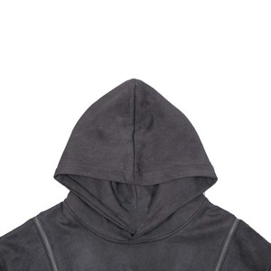 OEM fabricante de alta calidad 100% algodón lavado ácido Sudadera con capucha Streetwear suéter piedra lavado Vintage sudaderas con capucha básicos - Product Image 5
