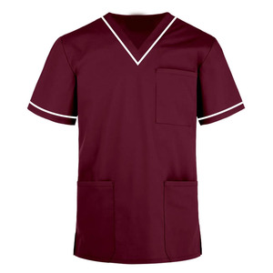 De calidad superior de los hombres Hospital Enfermeras Scrubs de punto de poliéster disponible en todos los colores y tamaños fácil de usar al por mayor - Product Image 1