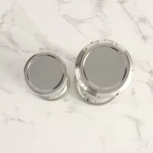 เชิงเทียนโลหะชุบเงินทำด้วยมือแท่นวางสง่างามสำหรับงานแต่งงานและตกแต่งบ้าน - Product Image 3