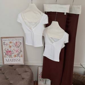 Conjunto de Falda y Top Corto de Punto Ajustado OEM ODM para Mujer, Moda Casual - Product Image 3