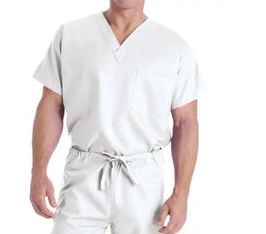 Uniformes de hospital para hombre, material duradero, transpirable, antiarrugas, secado rápido, nuevo diseño de moda, uniforme de enfermera - Product Image 3