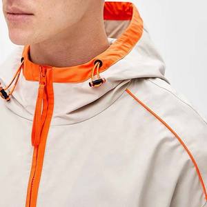 OEM couleur personnalisée coupe-vent mode Streetwear fermeture éclair nylon coupe-vent surdimensionné vente en gros vestes imperméables à capuche toutes tailles - Product Image 4