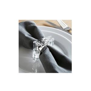 Anillo de Servilleta Acrílico para Bodas y Fiestas, Decoración de Mesa de Alta Calidad para Fiestas de Cumpleaños, Porta Servilletas Acrílico de Lujo Personalizado en Venta - Product Image 2