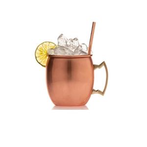 Taza de mula de Moscú con mango de latón de cobre con acabado martillado para bebida fría cerveza vino beber uso Bar Hotel decoración del hogar - Product Image 3