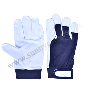Guantes mecánicos de montaje antivibración de seguridad para hombres, herramienta de Palma acolchada a prueba de golpes de alto rendimiento - Product Image 2