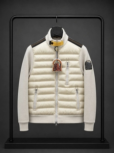 Blouson matelassé hybride de luxe pour homme – Manteau bomber d'hiver thermique à quart de zip, décontracté, imperméable, coupe-vent et chaud pour l'extérieur - Product Image 5