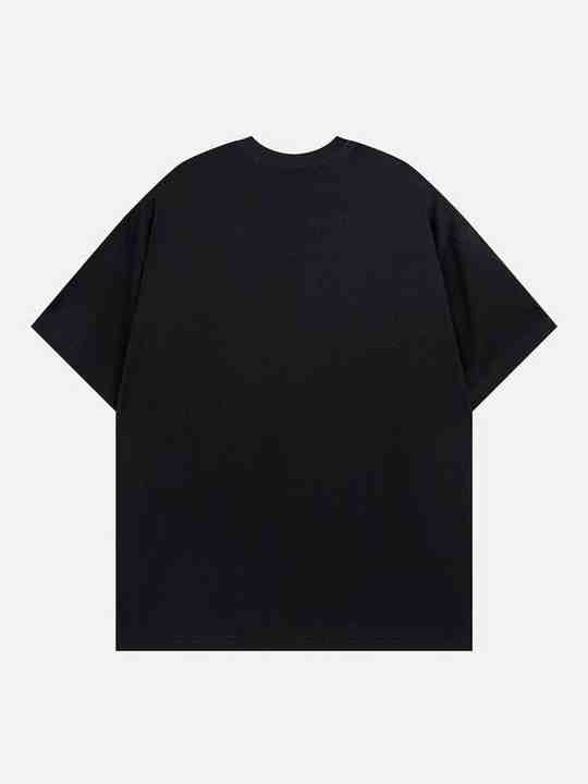 Men's Vintage Short Sleeve T-Shirts Micro Jersey Fabric O-Neck Solid Pattern Blank Design
