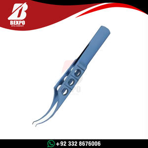 Pinzas de sutura McPherson premium de acero inoxidable, herramienta microquirúrgica oftálmica para atar suturas, instrumentos quirúrgicos con certificación CE ISO - Product Image 6