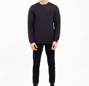 Sudadera de Cuello Redondo para Hombre, de Algodón y Poliéster Transpirable, con Bordado, Fabricada en Pakistán, Gran Venta - Product Image 2