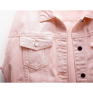 Nouvelle arrivée Veste en jean pour femmes Veste en jean à manches longues de haute qualité Coupe classique Vêtement de rue tendance Veste en jean pour femmes - Product Image 4