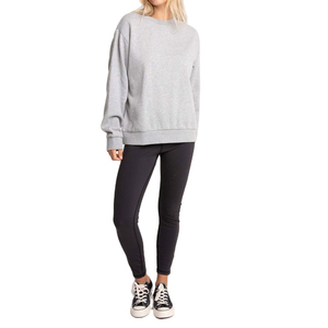 Haute qualité femmes surdimensionné Fitness sweat doux coton manches longues personnalisé imprimé avant séchage rapide respirant - Product Image 3