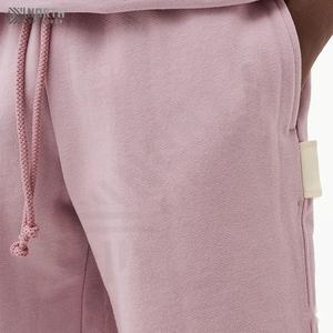 Fabrication sur mesure OEM, vente en gros de shorts décontractés pour hommes, été, coton uni, motif uni, De Basquete, été pour hommes - Product Image 2